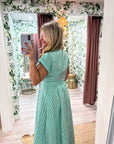 Shore Club Midi Dress-Kelly Green