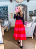 Lolli Striped Midi Skirt