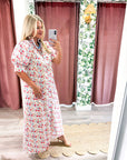Charlotte Ruffle Maxi Dress