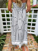 Turning Heads Strapless Maxi Dress