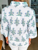 Perfect Timing Floral Top-Off White