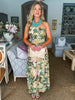 Jessie Floral Strapless Dress