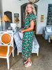 Autumn Day Date Midi Dress