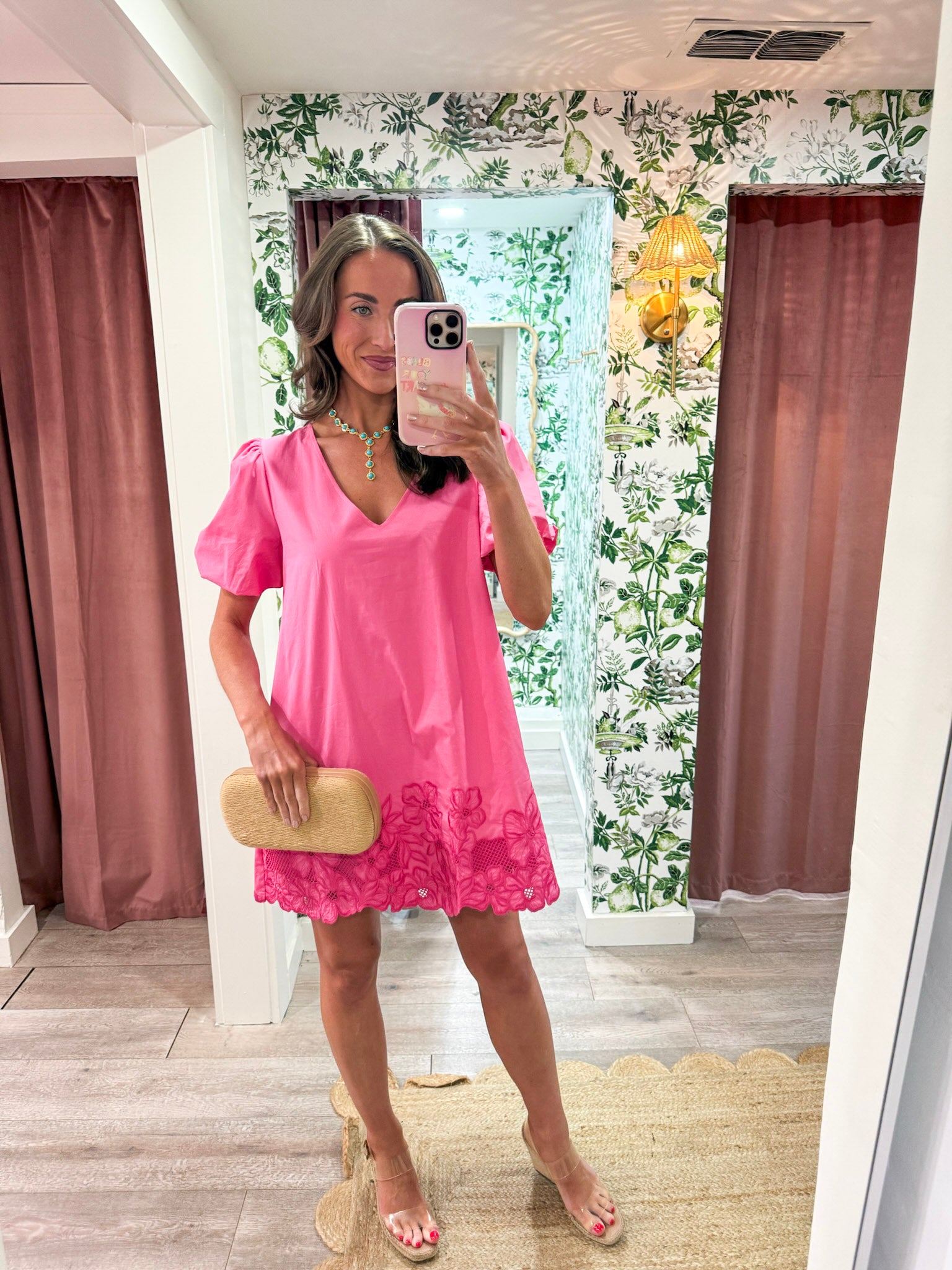Bloom Tint Mini Dress