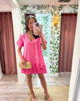 Bloom Tint Mini Dress