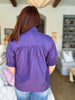 My Type Poplin Top-Violet