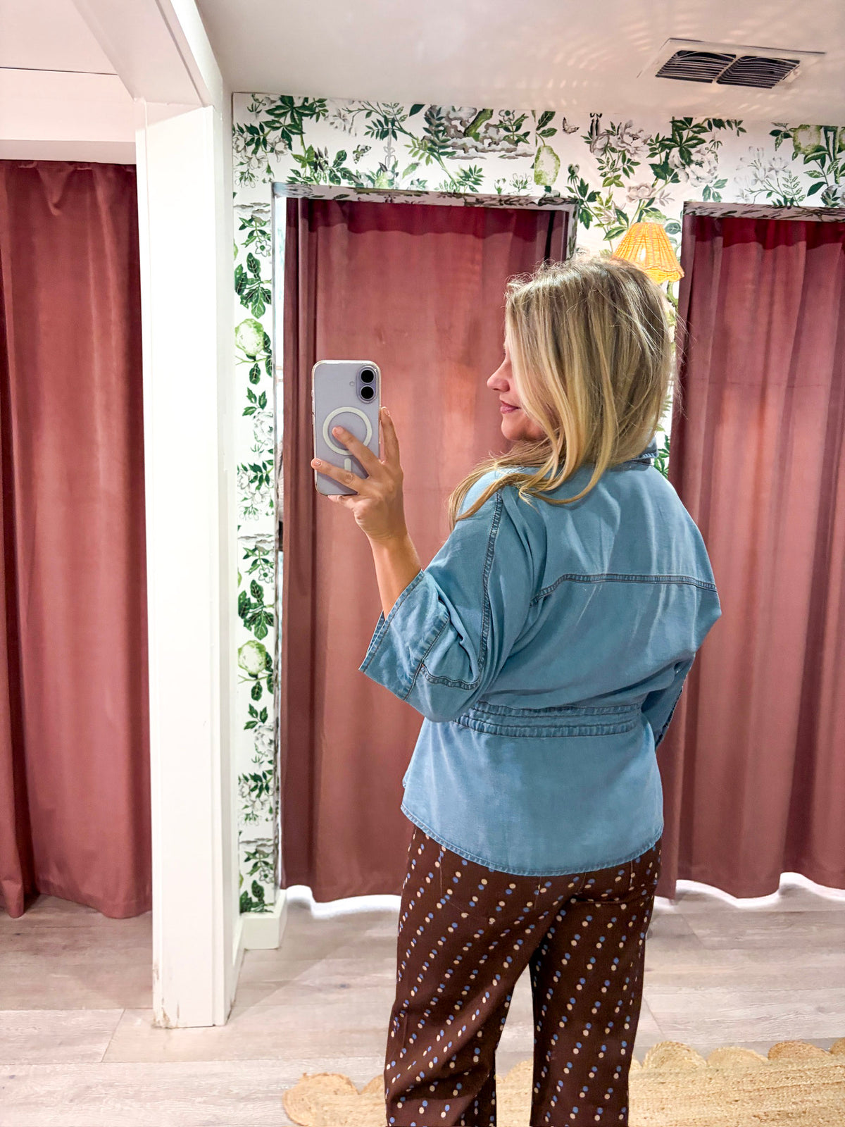 Wild West Denim Top
