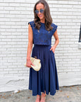 Lots to Love Skirt Set-Navy