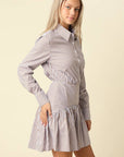 Versailles Stripe Mini Dress