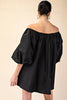 Picture This Off The Shoulder Mini Dress