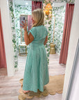 Shore Club Midi Dress-Kelly Green
