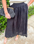 Lady Luck Embroidered Skirt