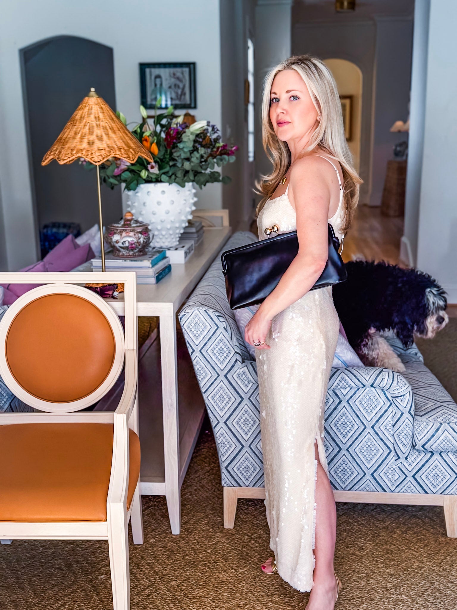 Glam Girl Sequin Slip Dress