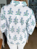 Perfect Timing Floral Top-Off White