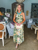 Jessie Floral Strapless Dress