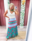 Artisan Mosaic Maxi Skirt
