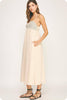 Bring the Chic Linen Midi Dress