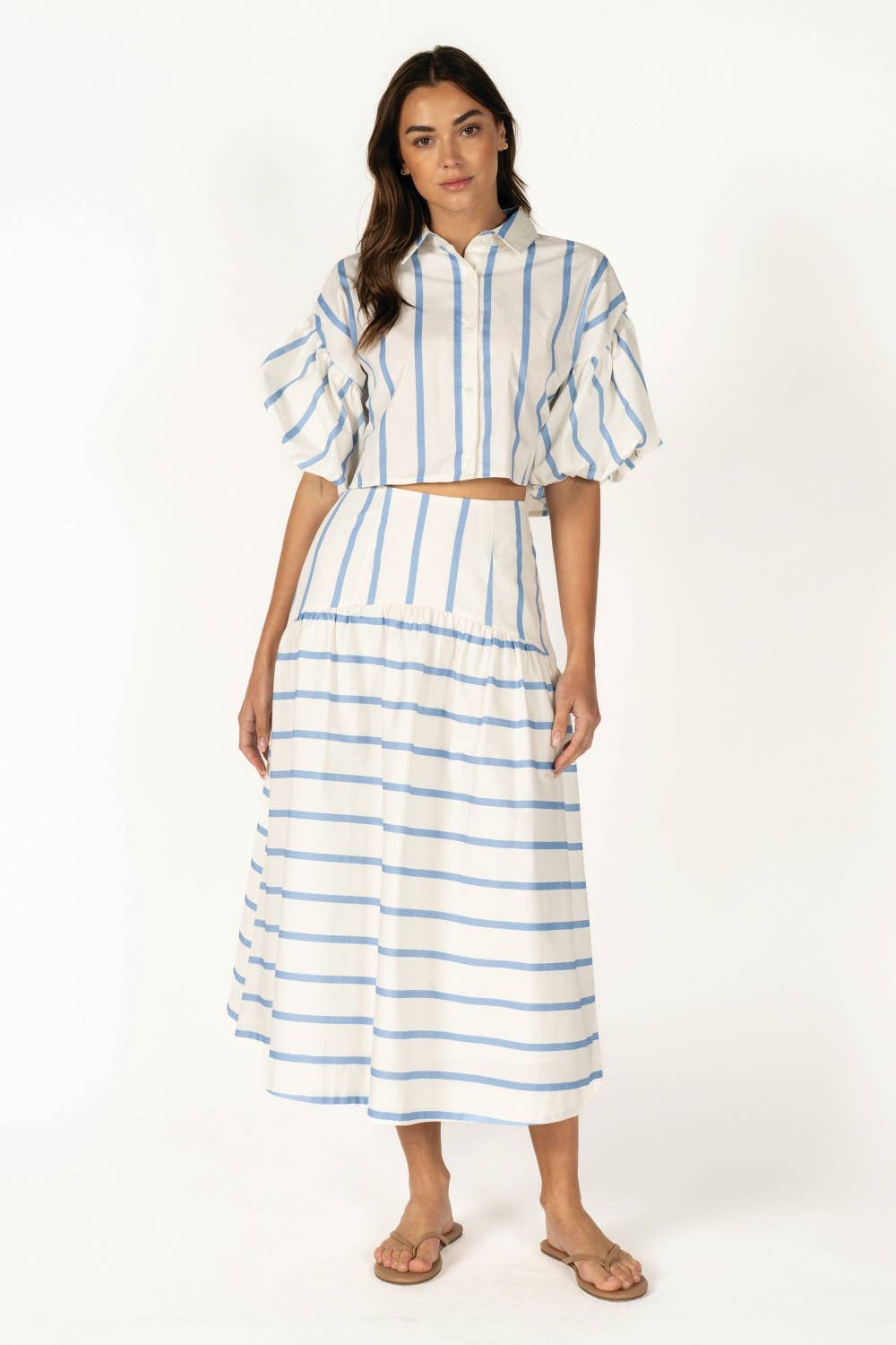 Warm Breeze Midi Skirt