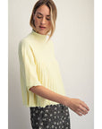 The Classic Swing Sweater-Lemon