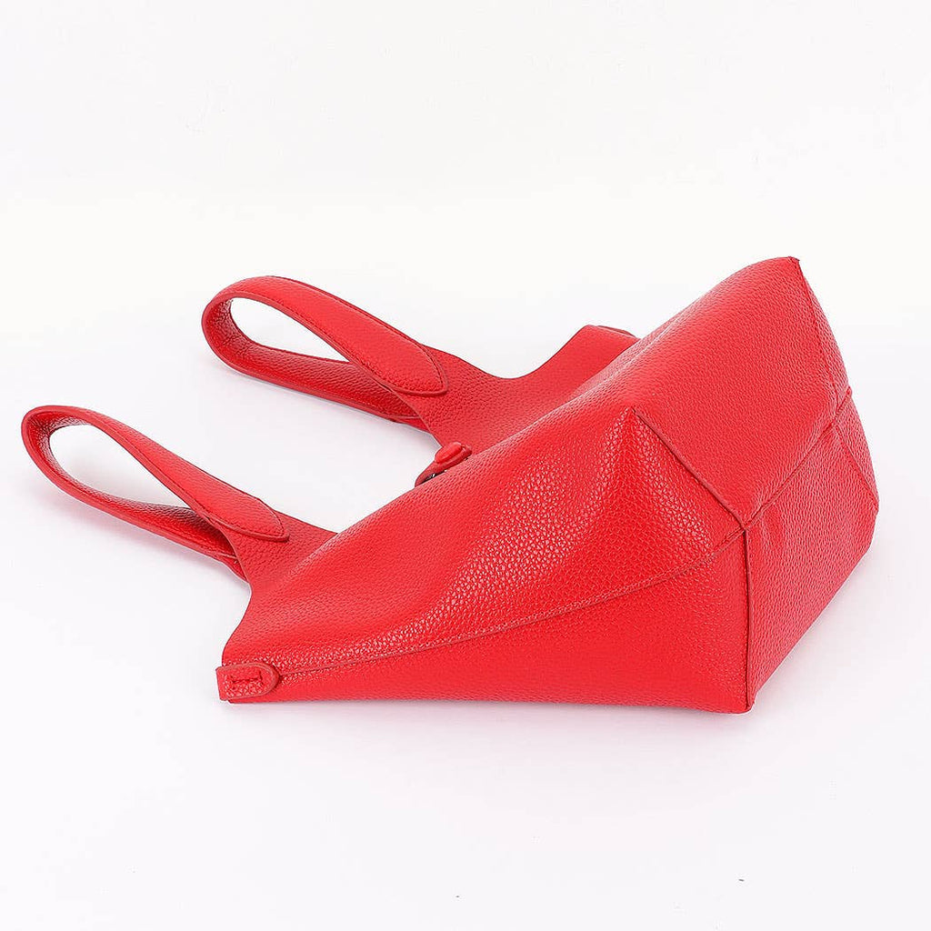 Grab and Go Handbag-Red