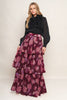 Dreaming Of Dahlias Maxi Skirt