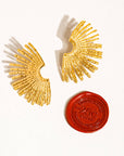 Bisous Sunburst Earring