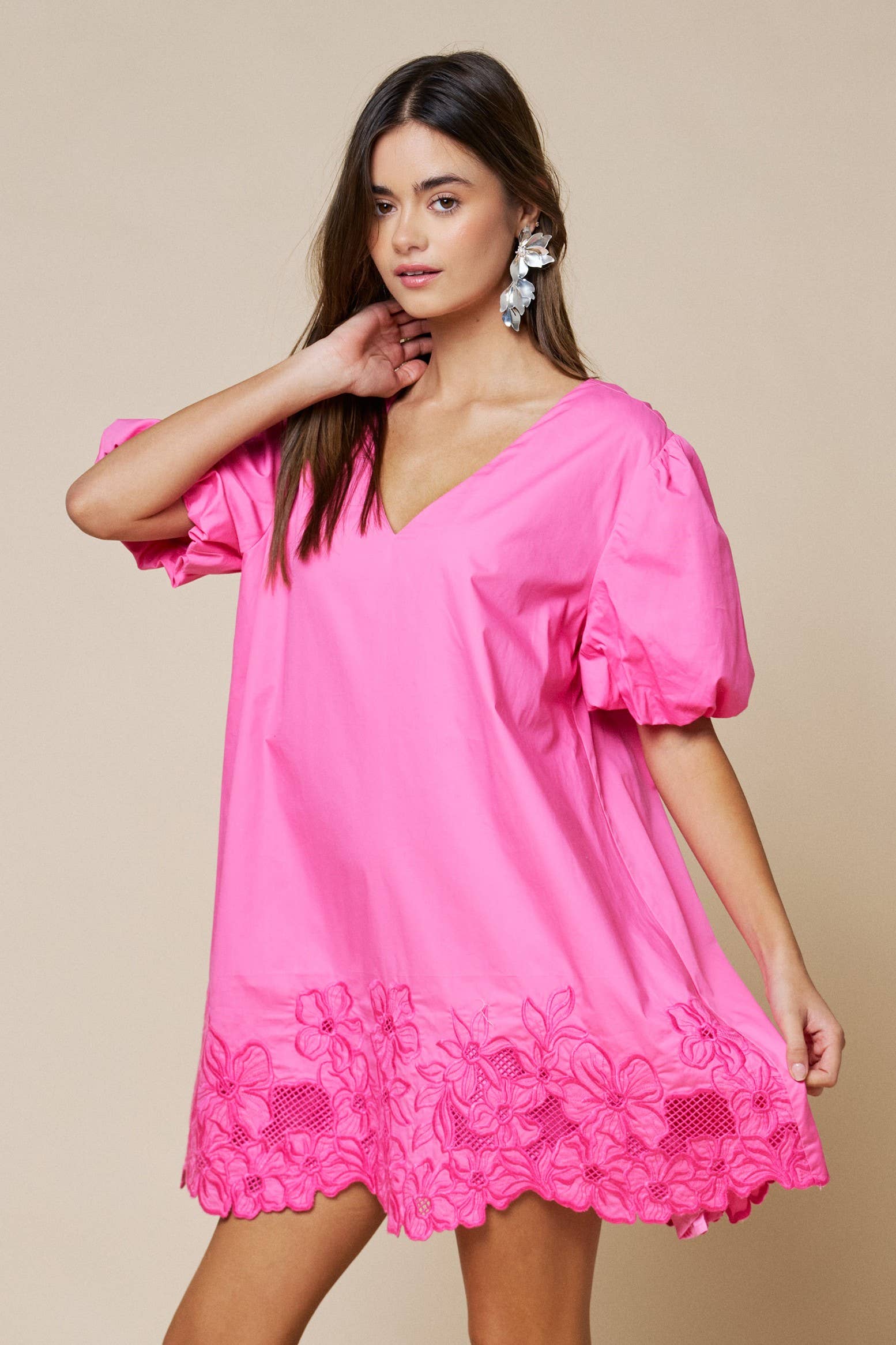Bloom Tint Mini Dress