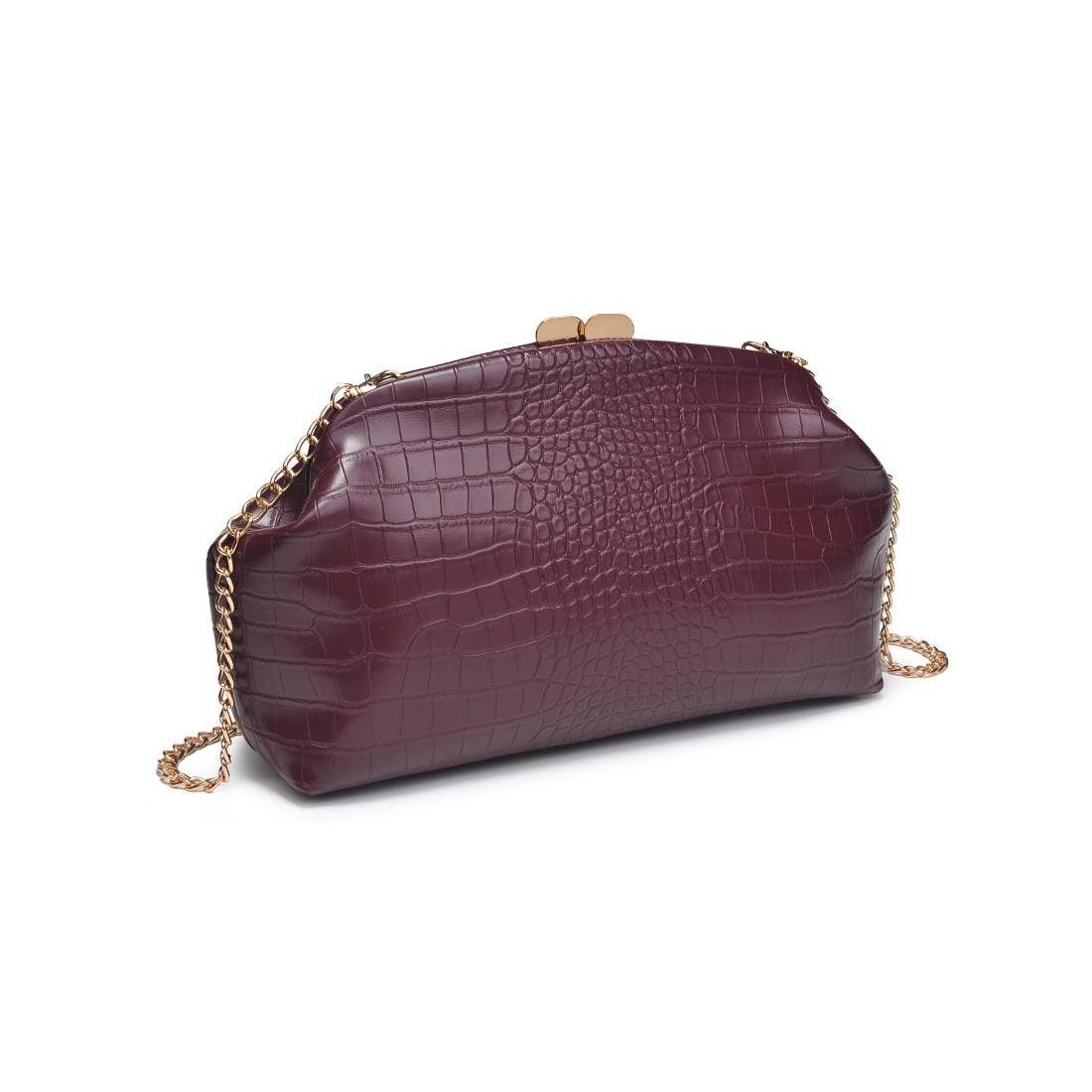 Camille Clutch-Burgundy