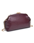 Camille Clutch-Burgundy