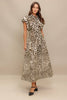 Sudden Roar Midi Dress