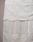 Saltair Fringe Midi Skirt