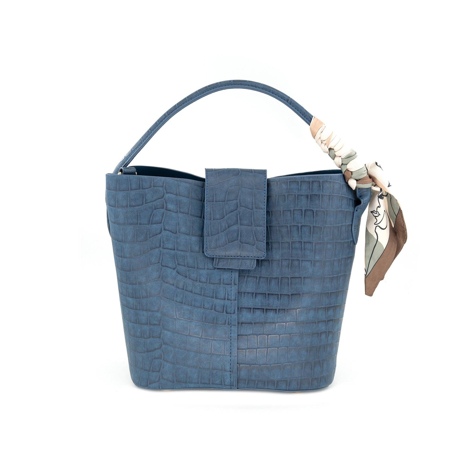 Lucia Handbag-Navy