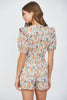 Romantic Walks Belted Romper