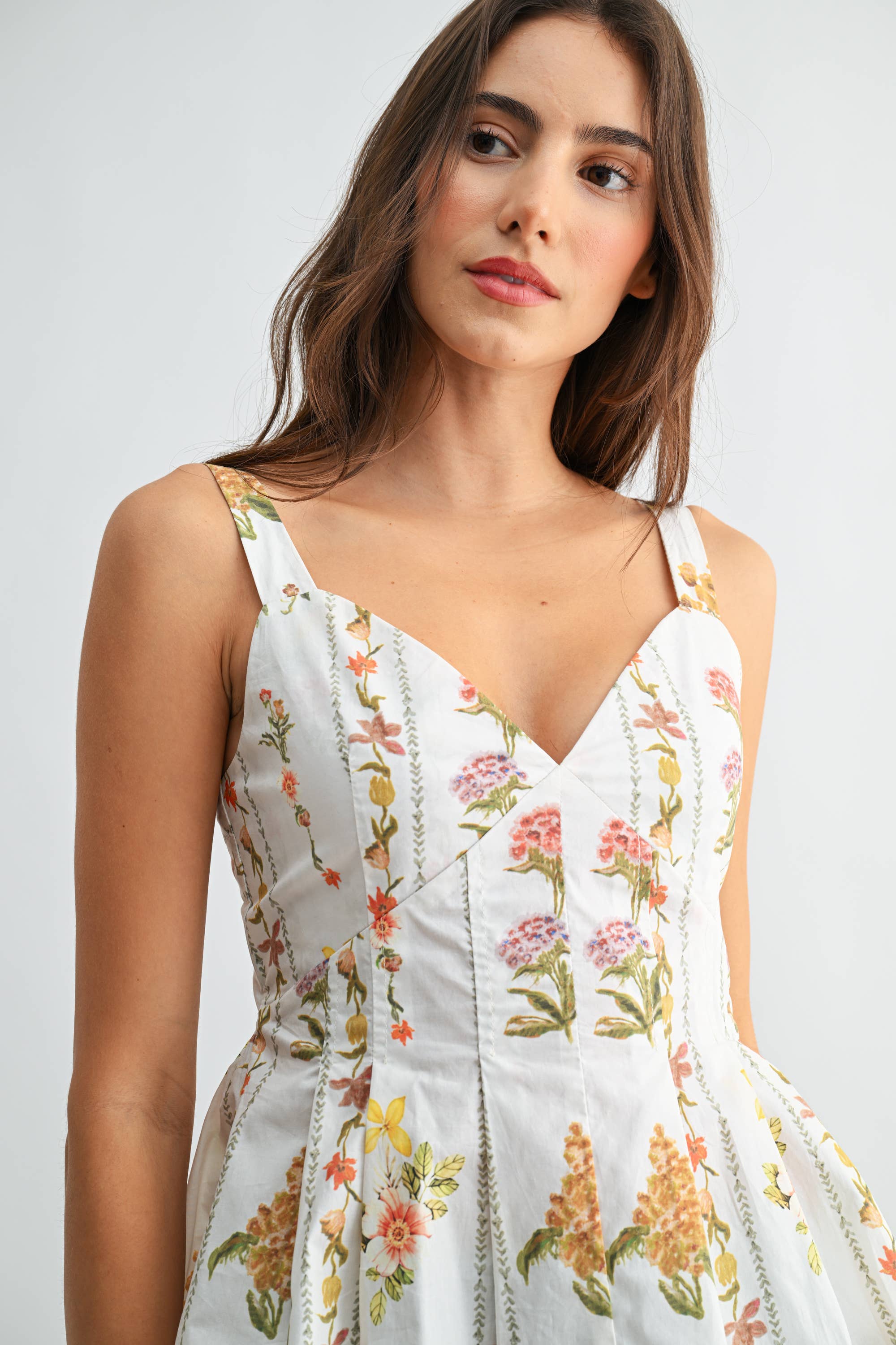 Lovely in Florals Peplum Top