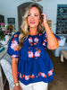 Cozumel Cutie Embroidered Top
