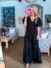 Arielle Jacquard Maxi Tiered Dress