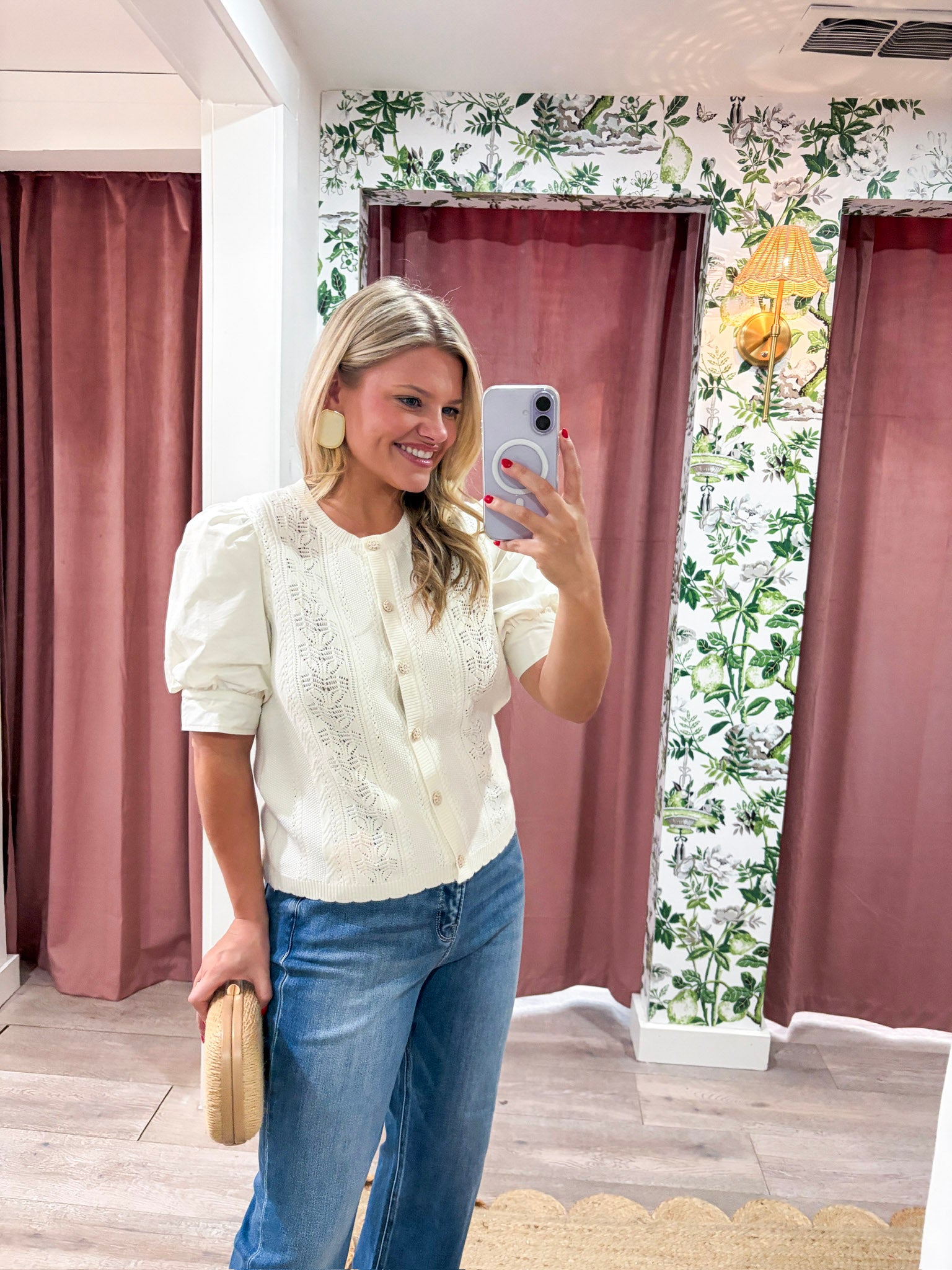 Cozy Lane Puff Sleeve Top