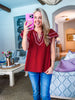 Country Moments Embroidered Top
