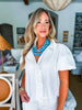 Urban Wonders Striped Top-White