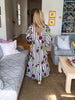 Wine & Whimsy Midi Dress