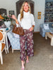 Redwoods Floral Print Pants