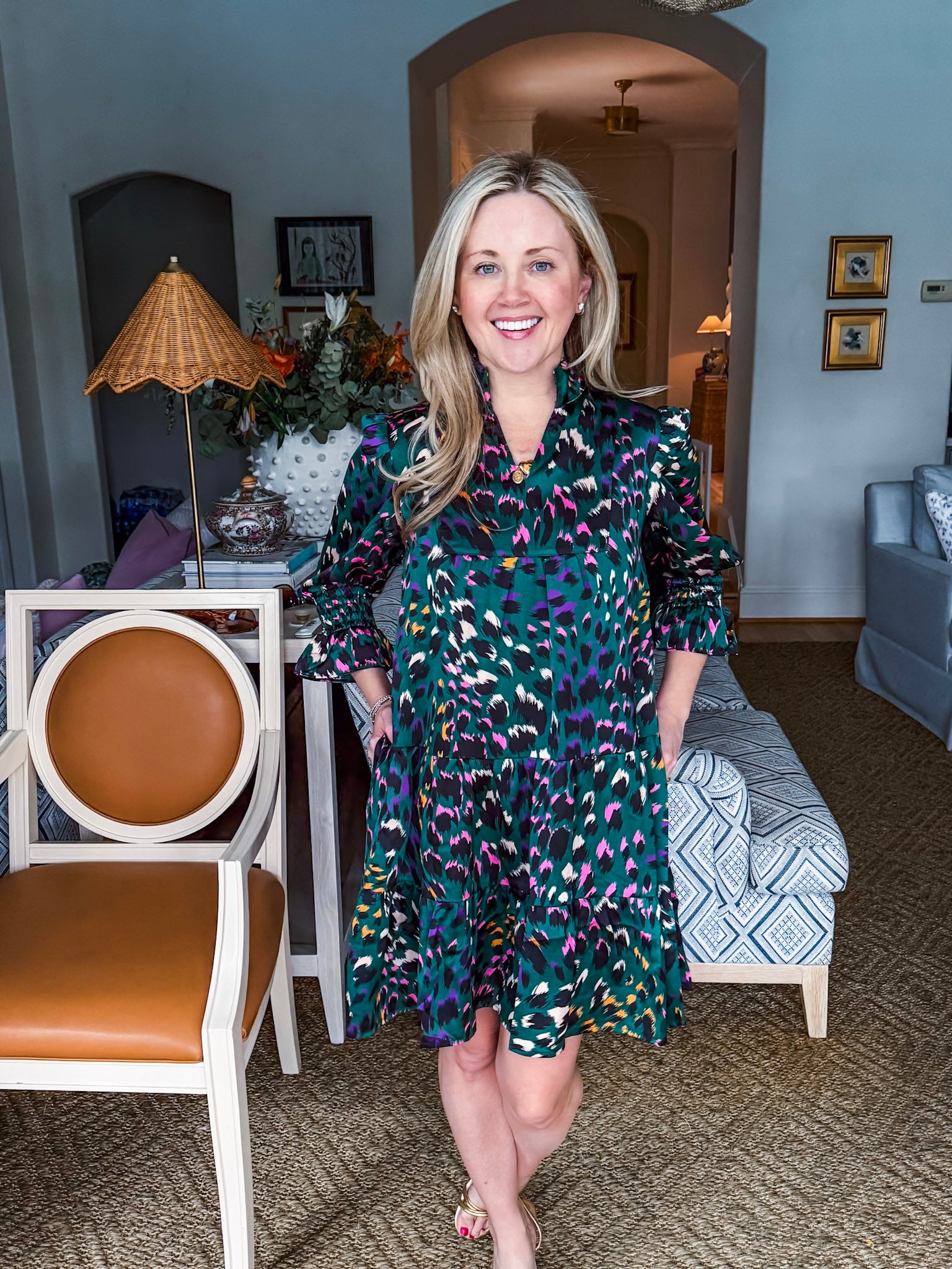 Bayou Babe Leopard Print Dress