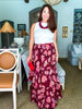 Dreaming Of Dahlias Maxi Skirt