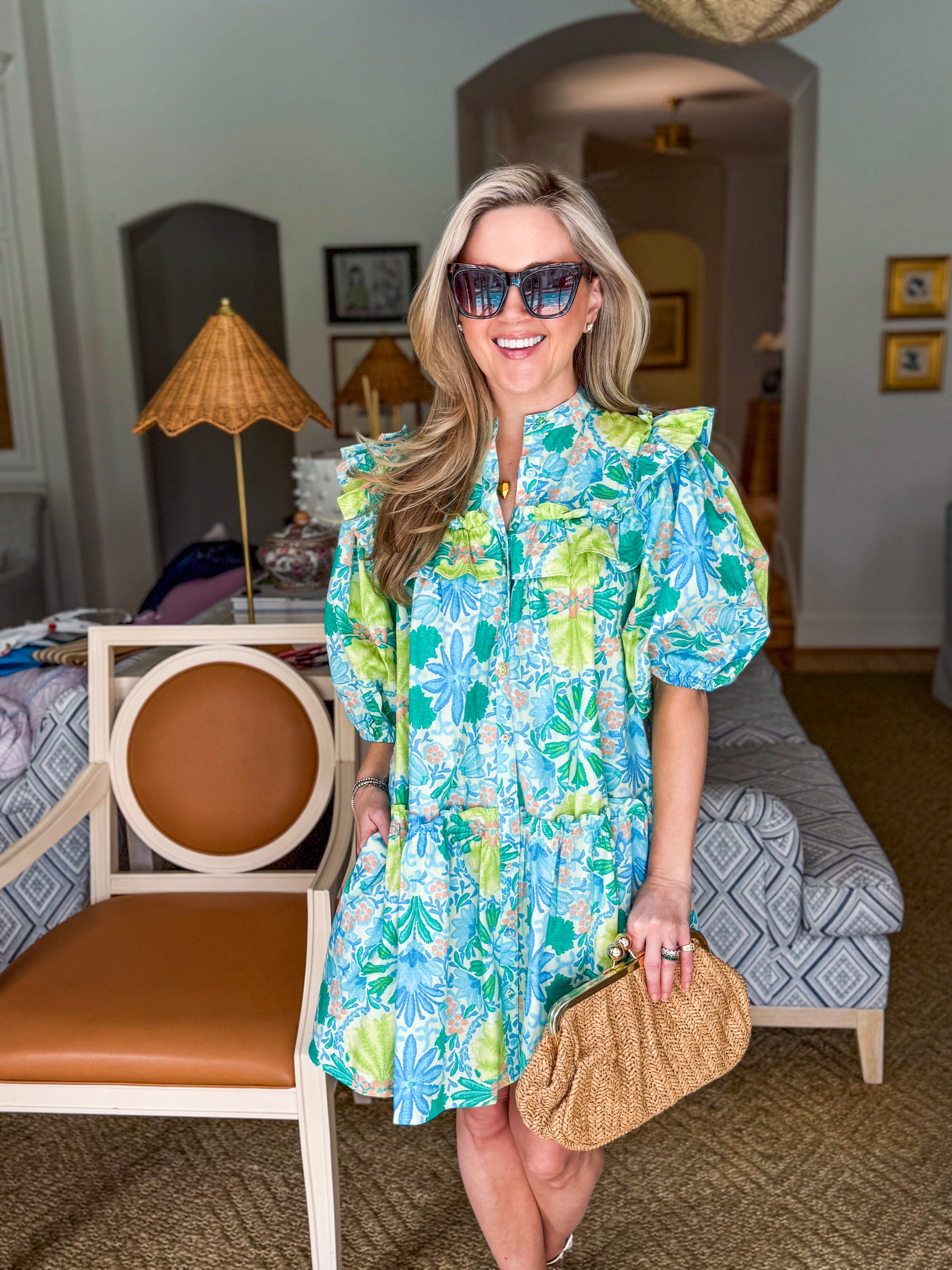 Lilah Floral Mini Dress