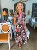 Paisley Perk Pattern Midi Dress