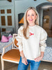 Nantucket Days Lobster Sweatshirt- Cream