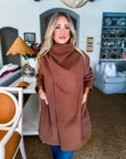 Ready and Chic Shawl Collar Coat-Camel