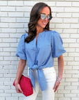 Island Girl Puff Sleeve Top
