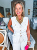 White Hot Woven Vest