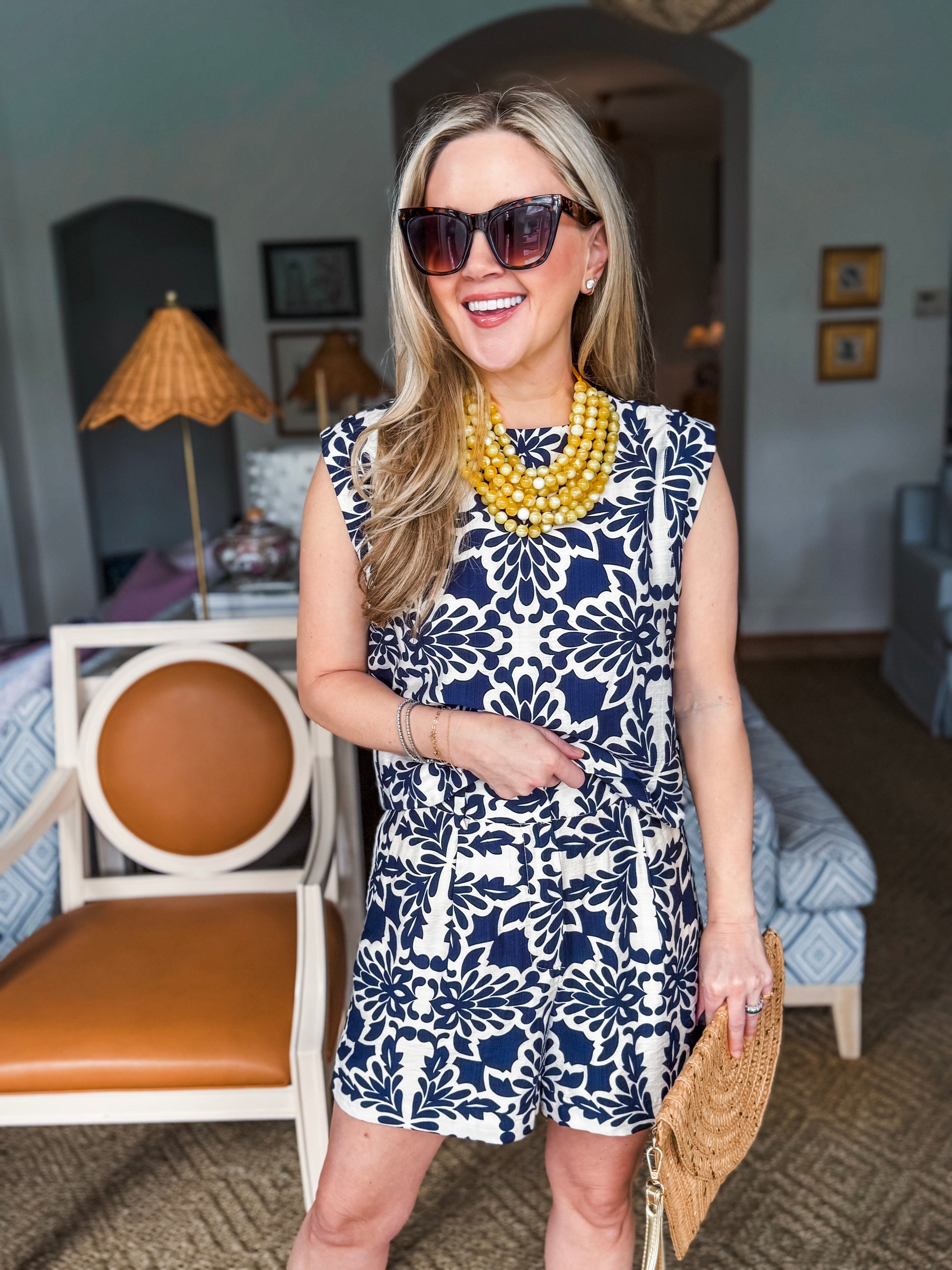 Tropical Moments Printed Top